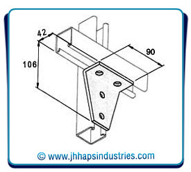Corner Bracket Wide Base Corner Bracket Wide Base