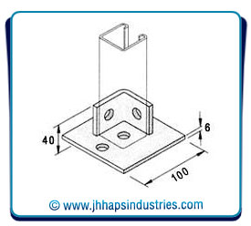 Single Channel Base Plate Single Channel Base Plate
