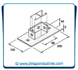 Double Channel Base Plate